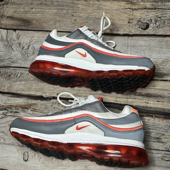 Nike Air Max 24/7 White Team Orange Dark Grey US Men\'s Size 8 [397252-101] main image 7